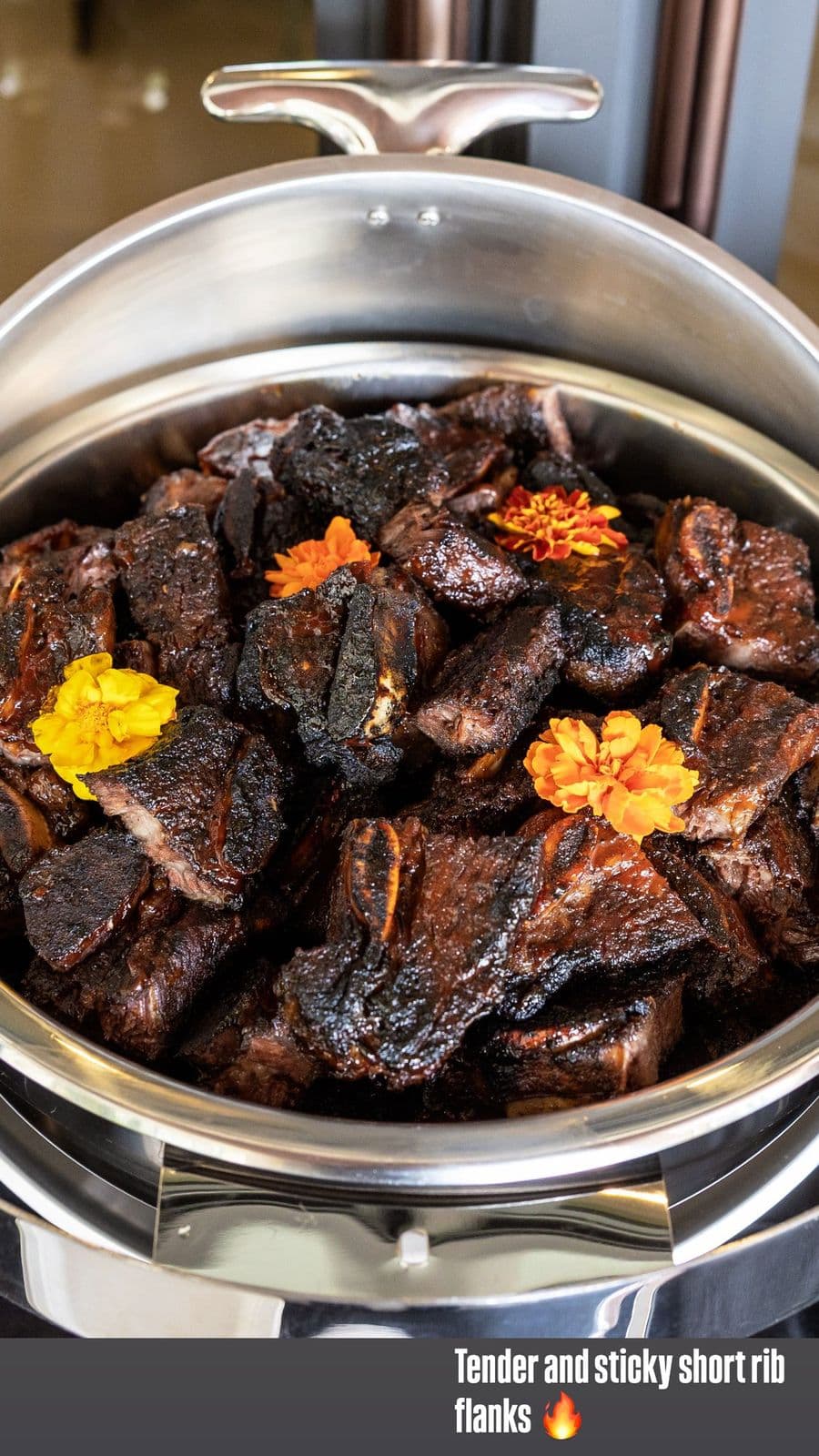 Sticky Short Rib Flanks
