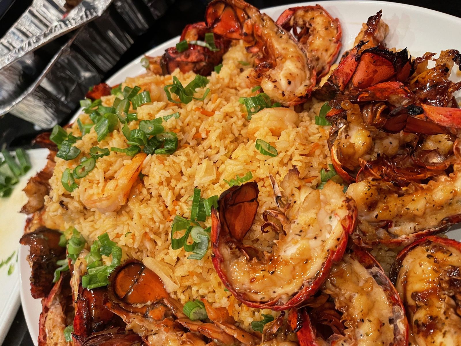 Garlic Butter Lobster & Shrimp