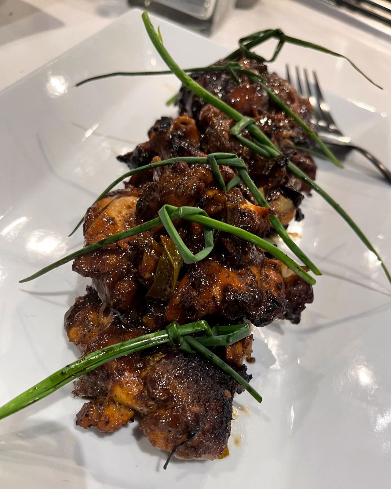 Grilled Sticky Wings